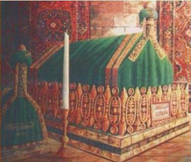 Source of Most High Essence and Divine Mercy, Axis of Excellence and Beauty, Seal of Messengers and Prophets, Opener of What is Closed, Sidna Mohammed (peace and blessing be upon him)